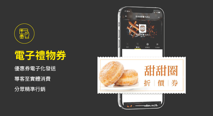 精準行銷工具-電子禮物券