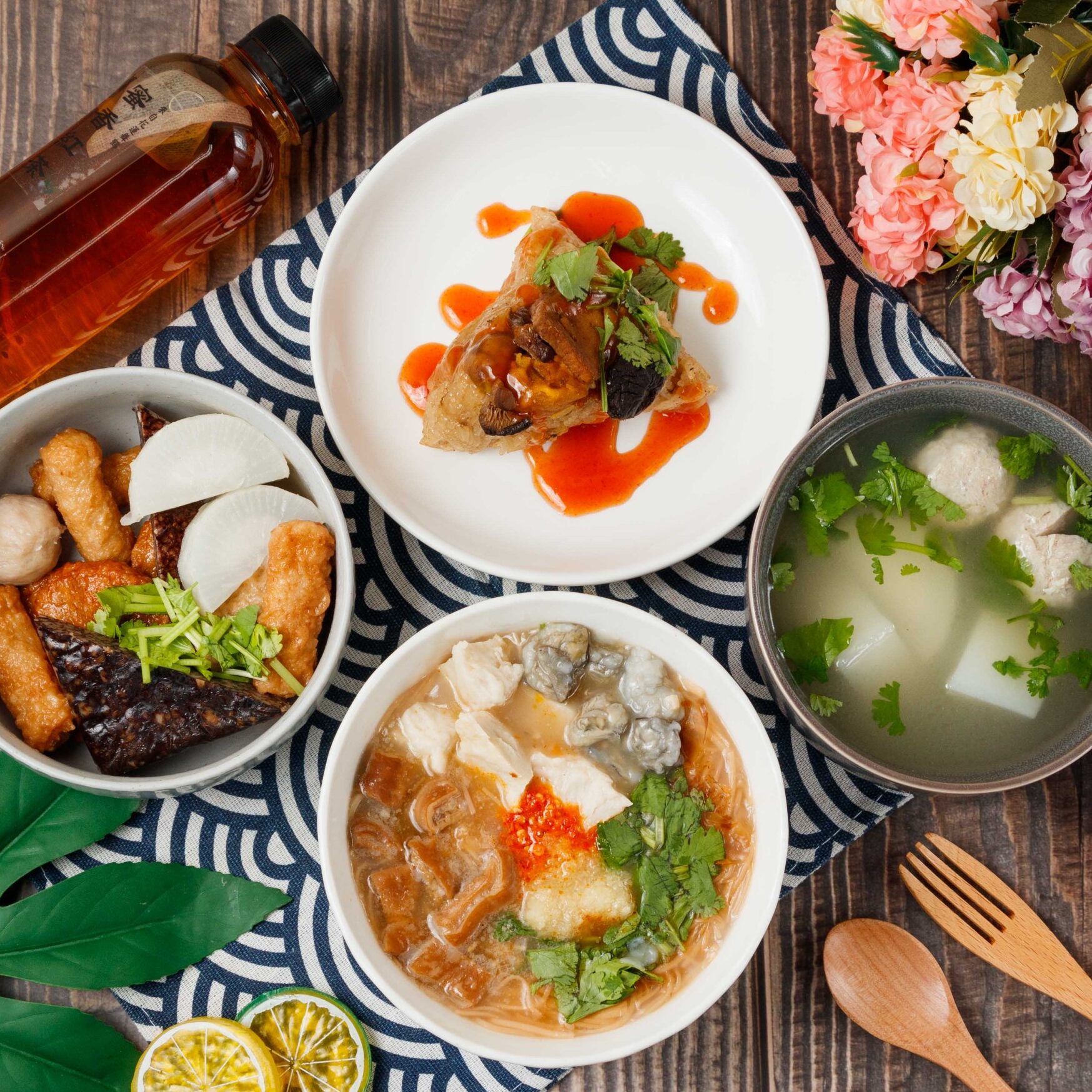 古月蚵仔大腸麵線& 麻辣滷味
