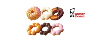 Mister Donut 六入甜甜圈即享券