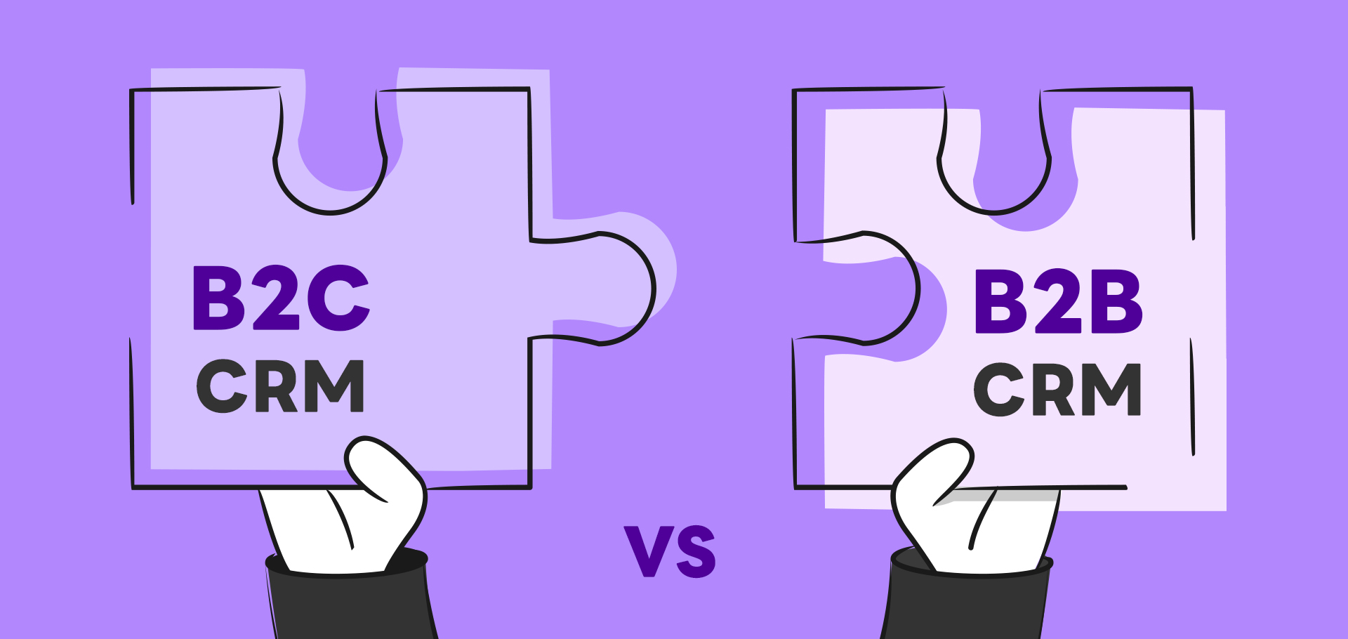 b2b vs b2c crm